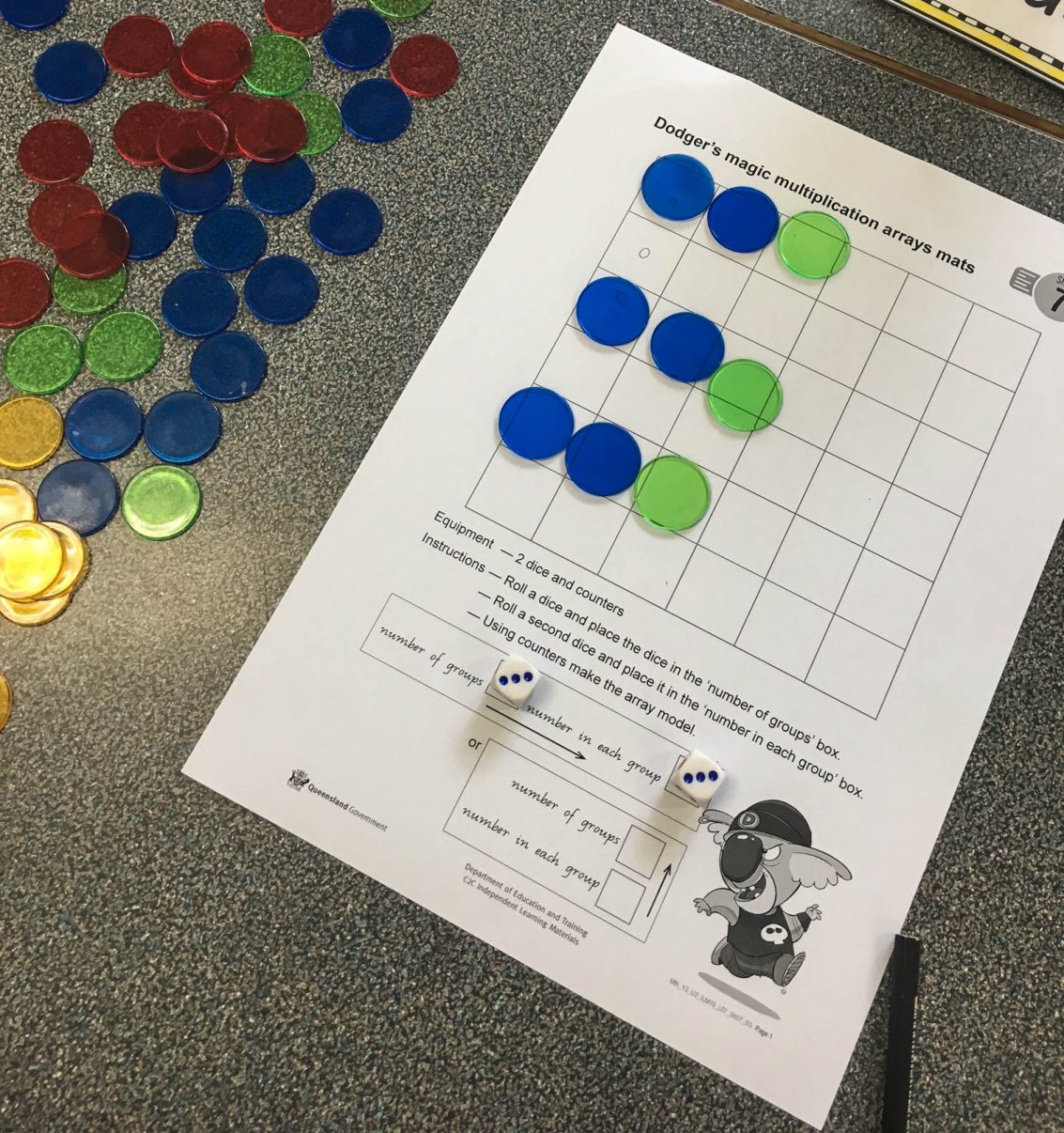 Using Concrete Materials in Maths Teresa Swensen